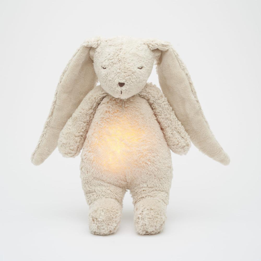 Moonie 2.0 - Organic Humming Bunny with Lamp