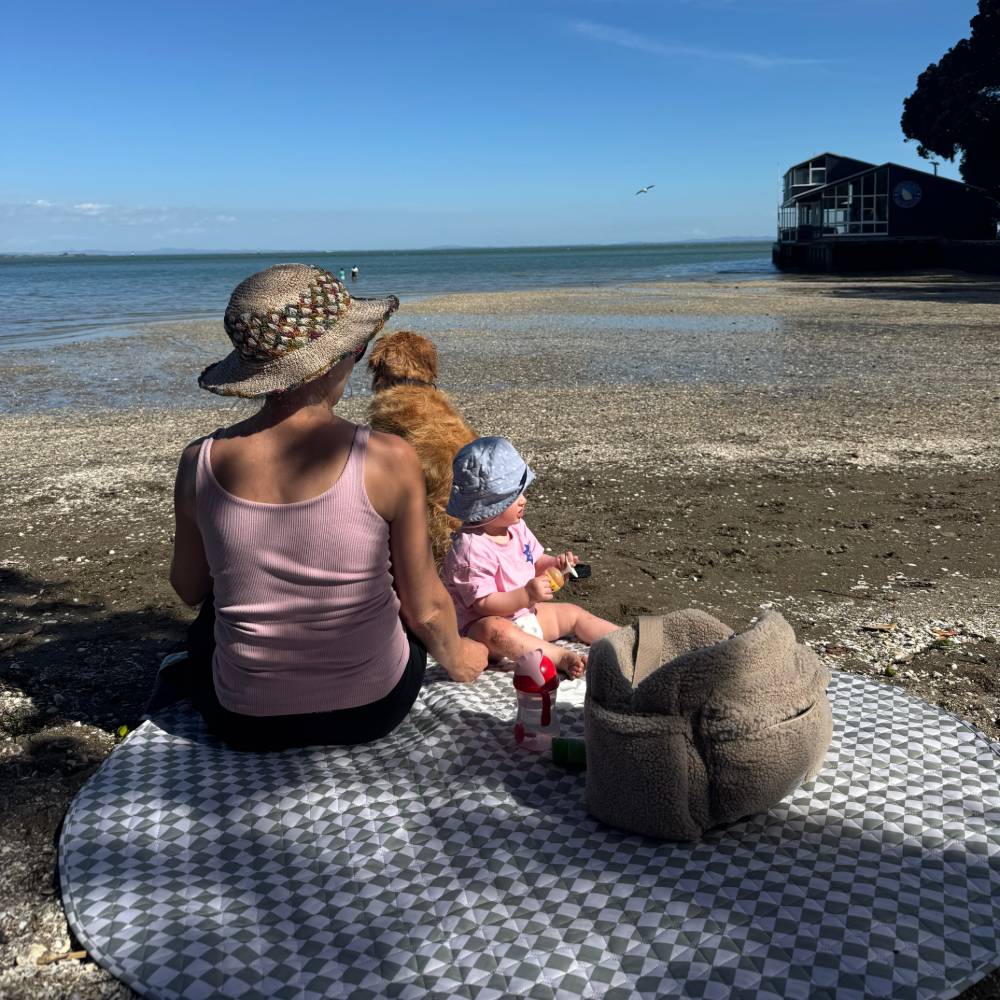 Finnson FREYA Eco Teddy Nappy Bag with Stroller Clips