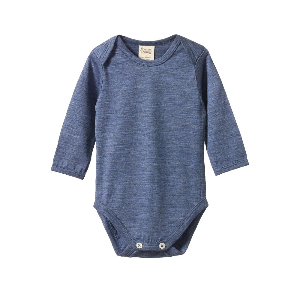 Nature Baby Merino Long Sleeve Bodysuit