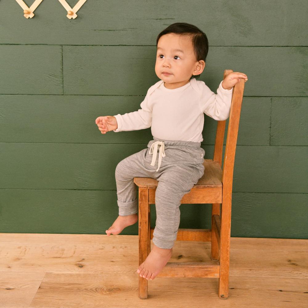 Nature Baby Merino Long Sleeve Bodysuit