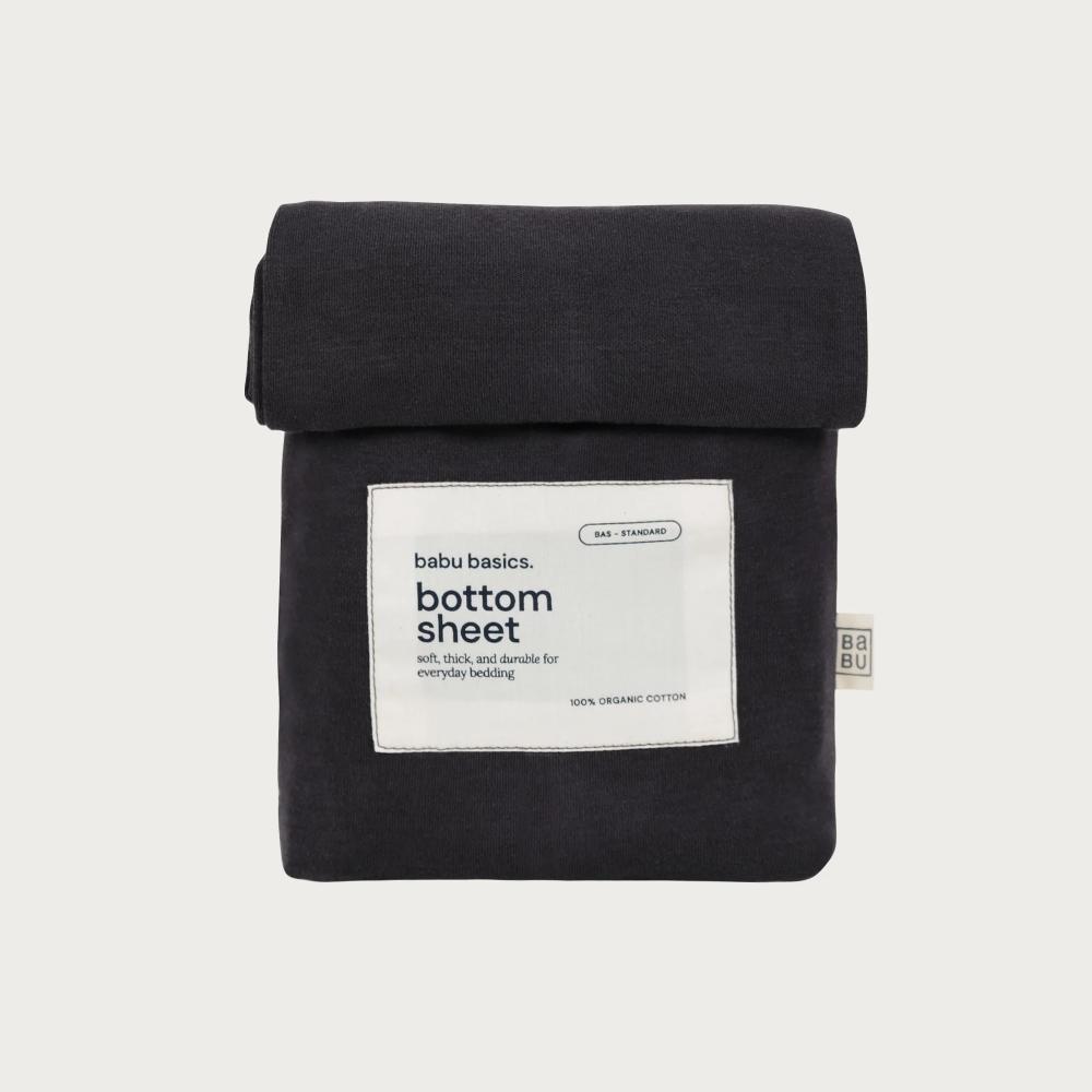 Babu Basics Organic Cotton Bassinet Fitted Sheet - 40 x 80cm
