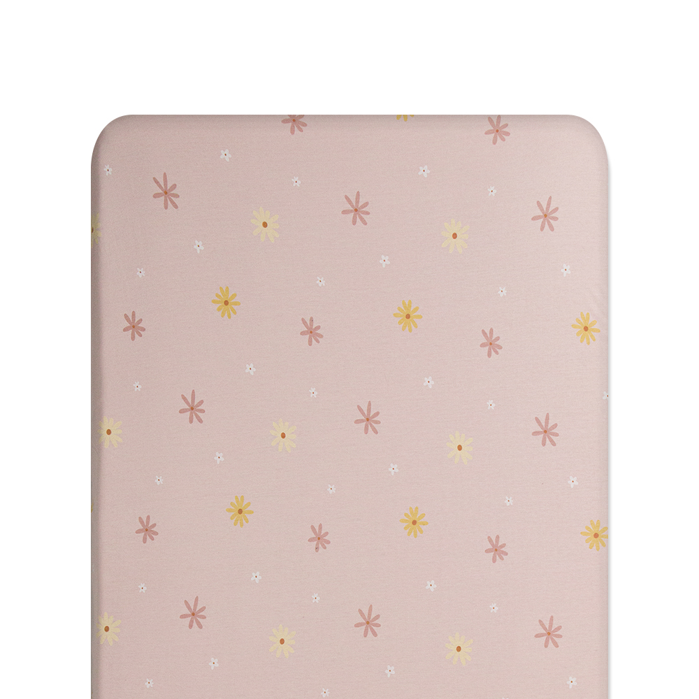 Baby Basics Cot Bed Fitted Sheet 71 x 142cm