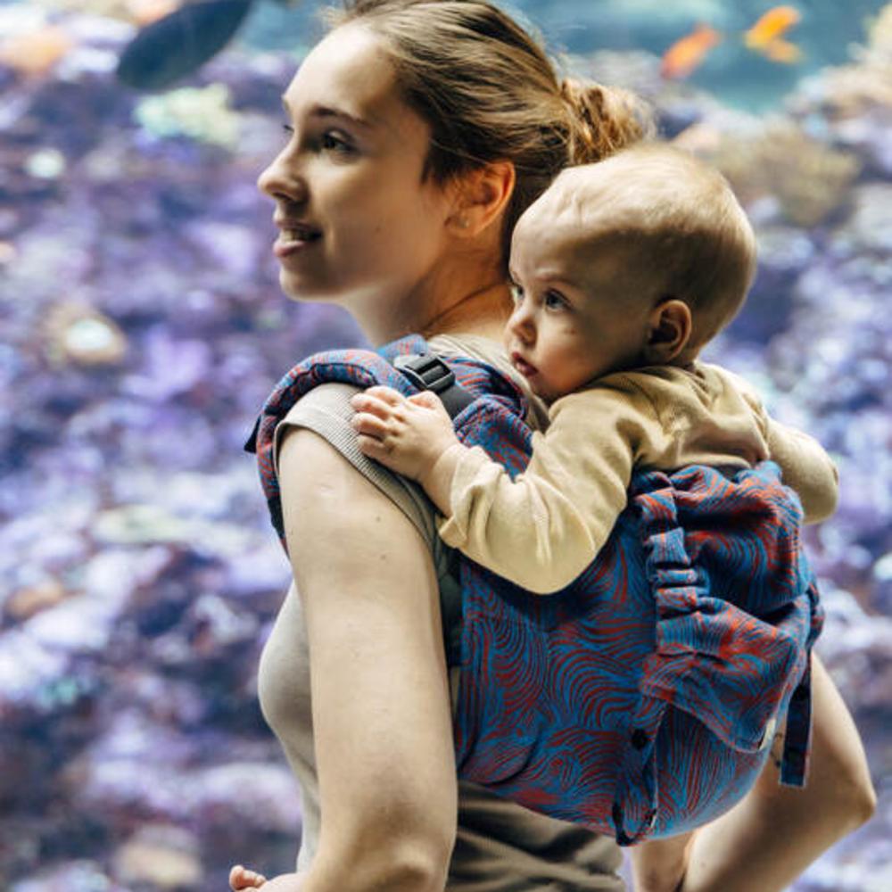 Lenny Lamb Toddler Size Onbuhimo PRO - Jacquard