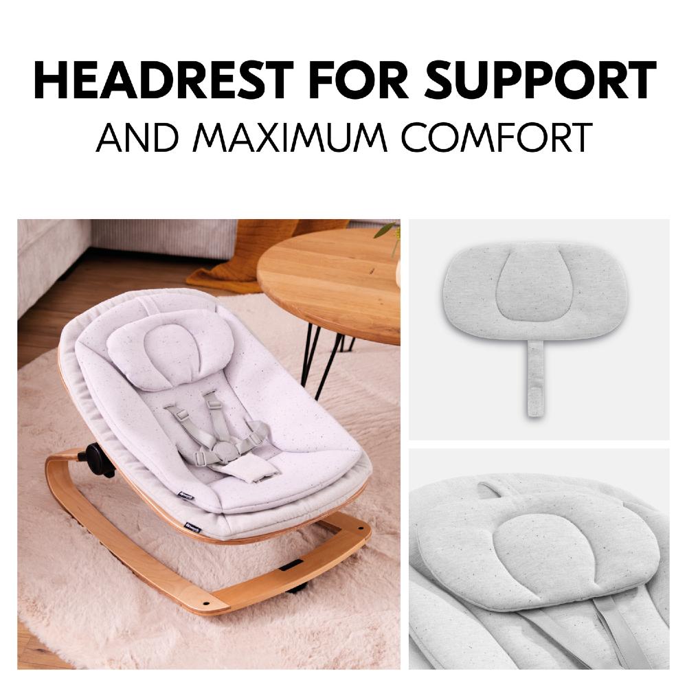 Hauck Highchair 3-in-1 Wooden Bouncer Eco