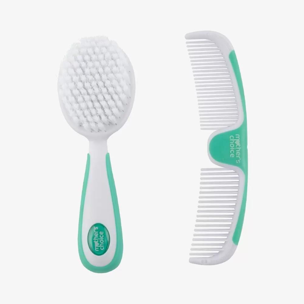 Mother's Choice Easy Grip Brush & Comb