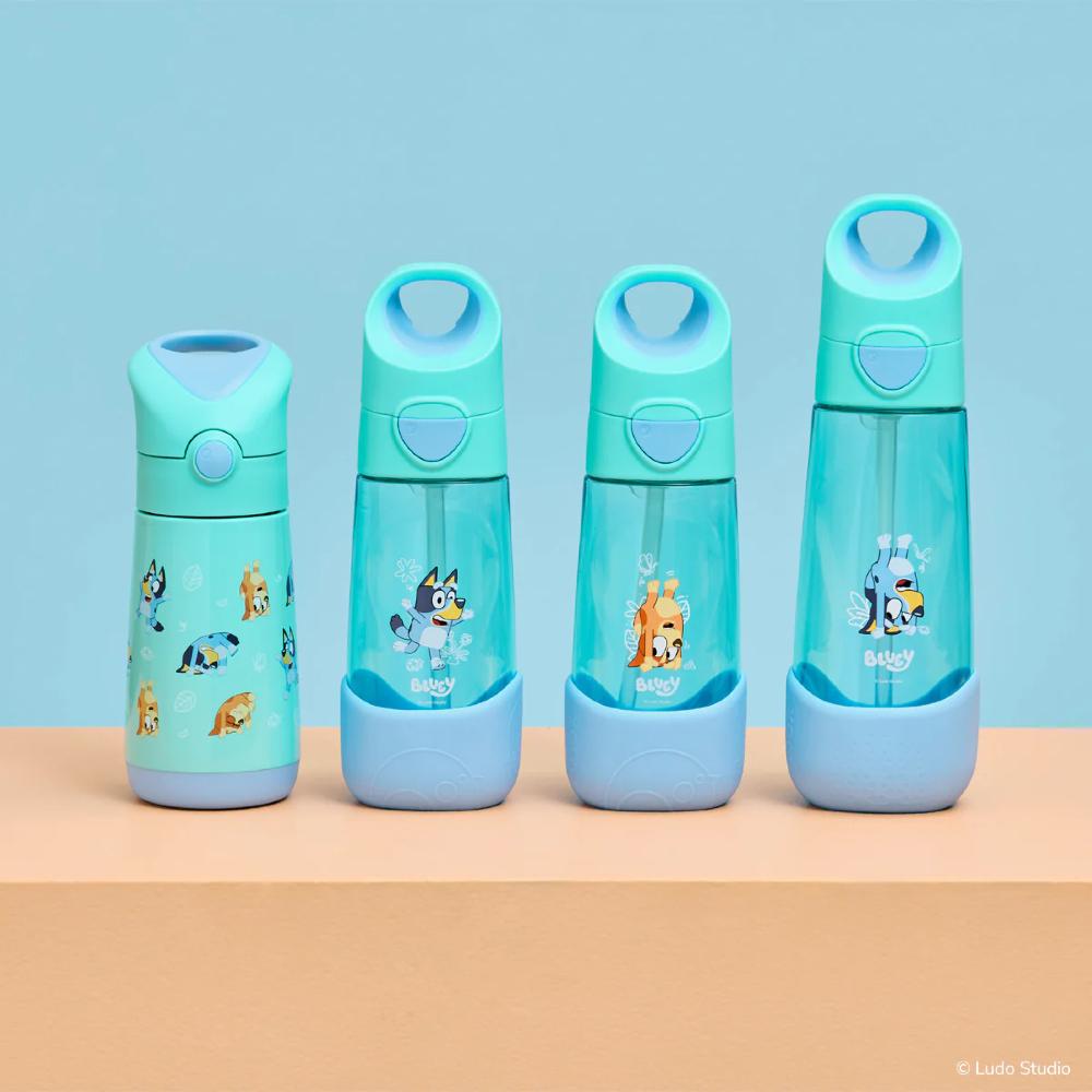 b.box Clear Tritan Drink Bottle 450ml - Licenced