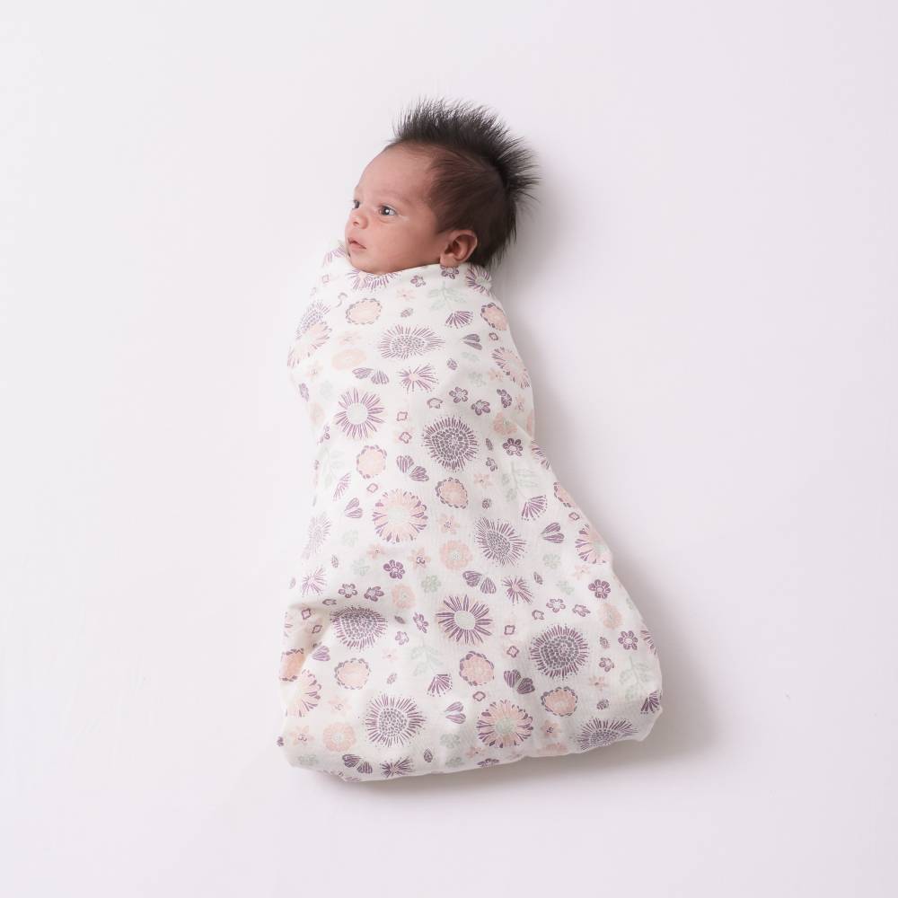 Woolbabe Merino/Organic Cotton Swaddle / Blanket - Vintage
