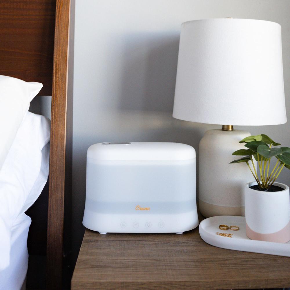 Crane Cool Mist Top Fill Humidifier and Aroma Diffuser 1.8L