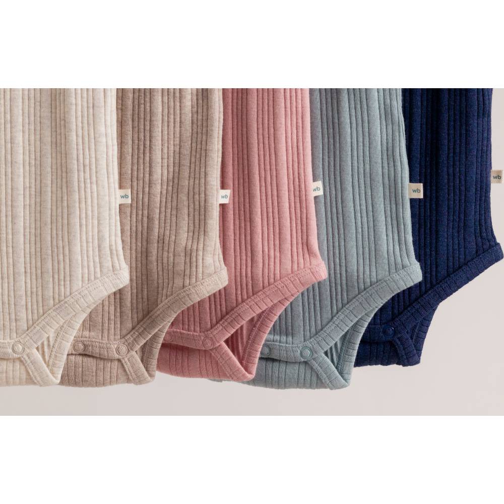 Woolbabe Organic Cotton/Merino Toddler Singletsuit - Clearance