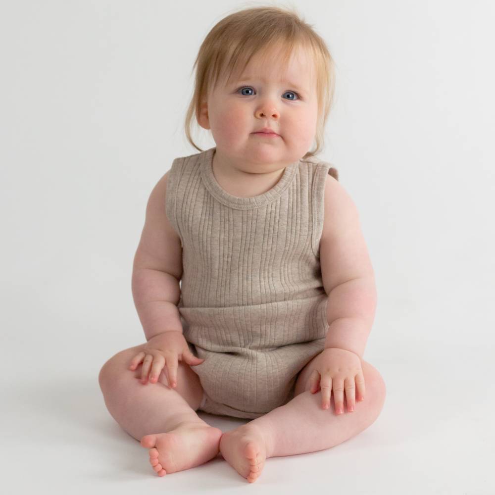 Woolbabe Organic Cotton/Merino Toddler Singletsuit - Clearance