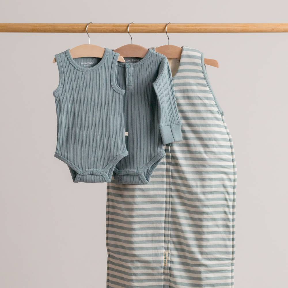 Woolbabe Organic Cotton/Merino Toddler Singletsuit - Clearance