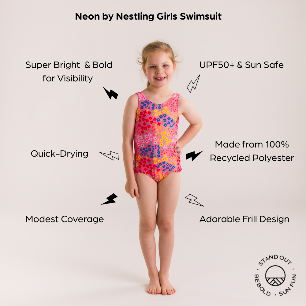 Neon by Nestling Girls Swimsuit