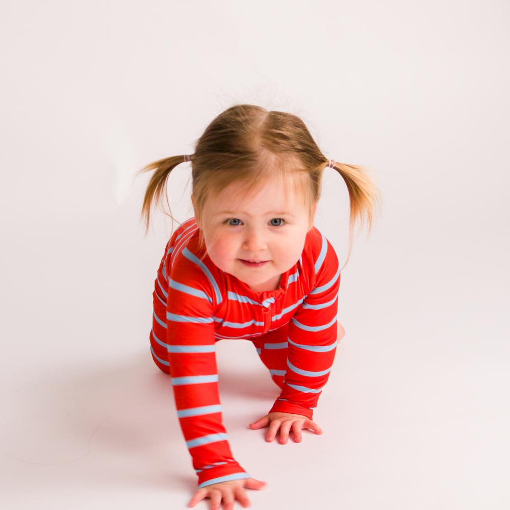 Neon by Nestling Brushed Cosy Shortie Swimsuit UPF50+ - 3 months - 3 years