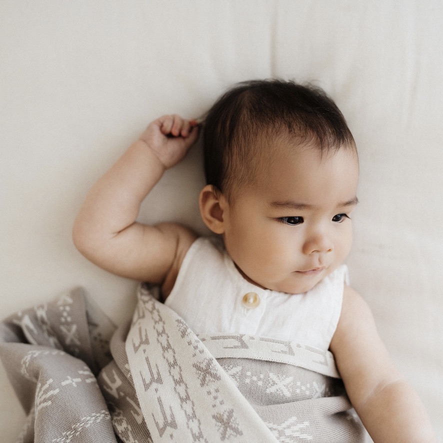 BO & KO Pacific Island Alofa Pepe Blanket