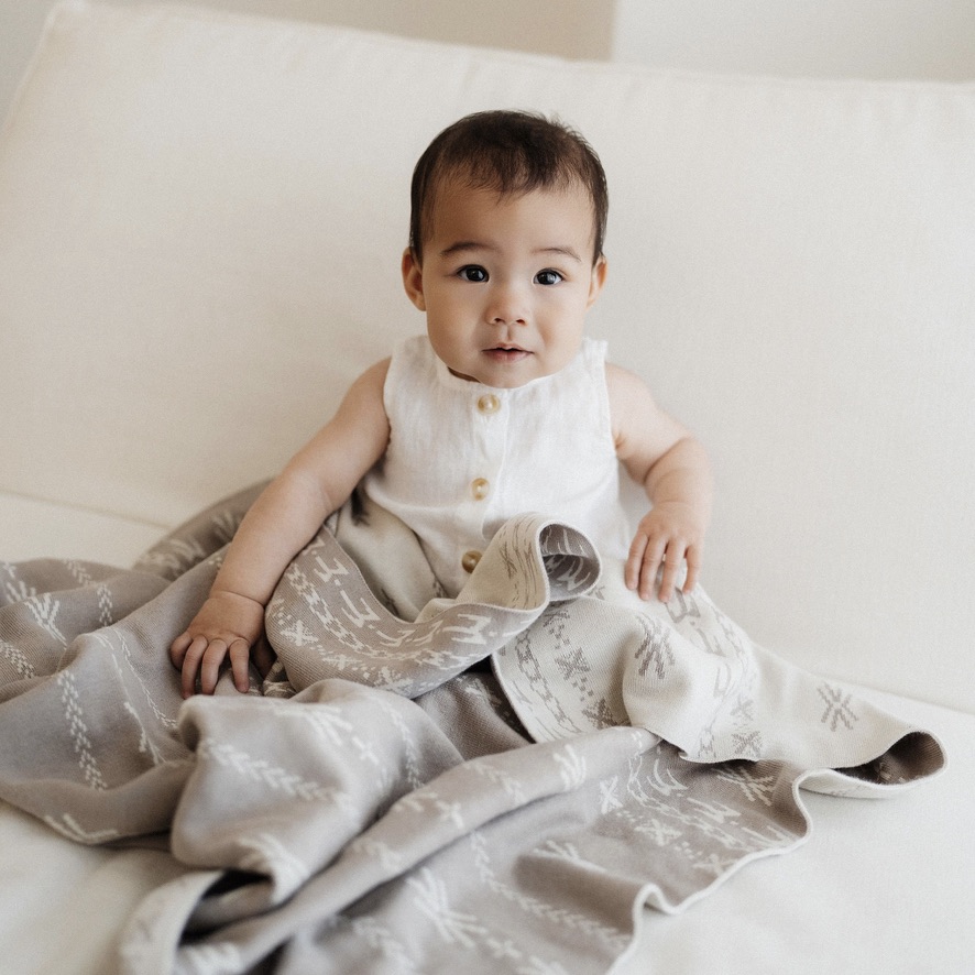 BO & KO Pacific Island Alofa Pepe Blanket