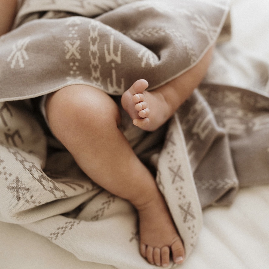 BO & KO Pacific Island Alofa Pepe Blanket