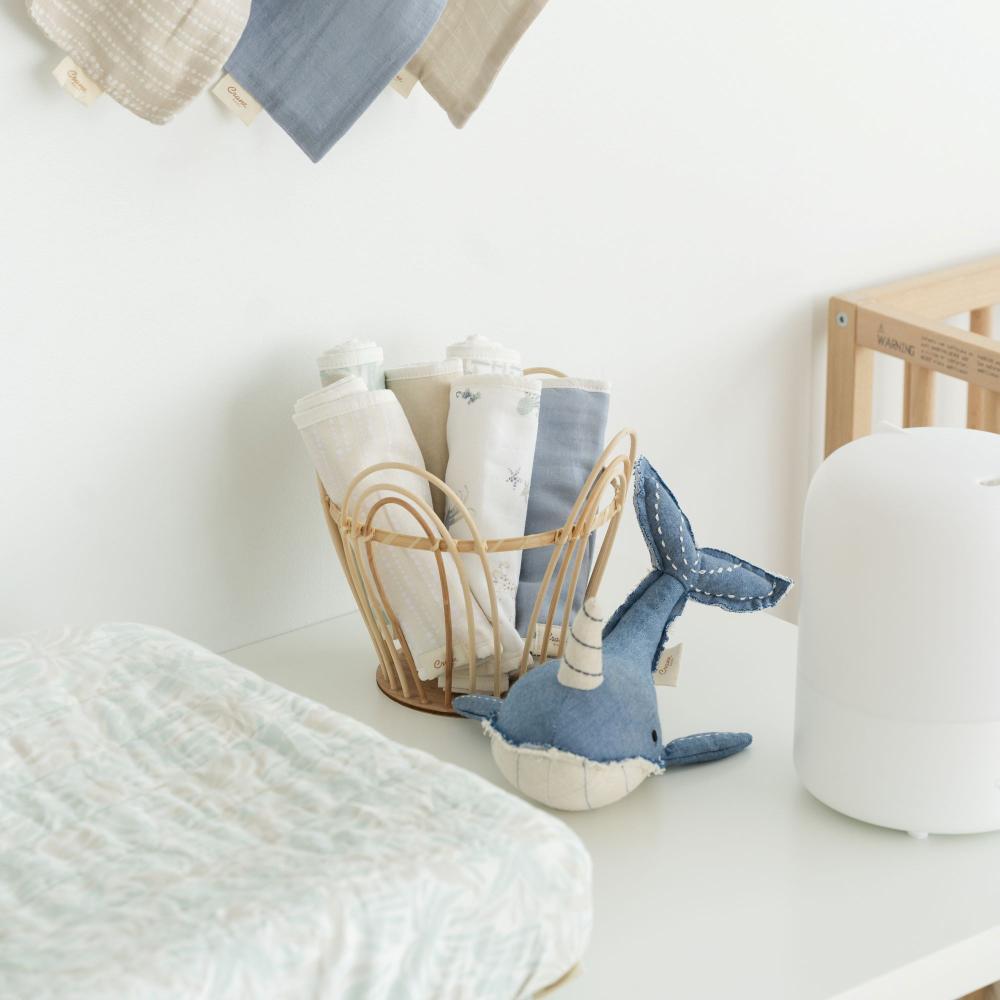 Crane Baby Wash Cloth Set 5pk