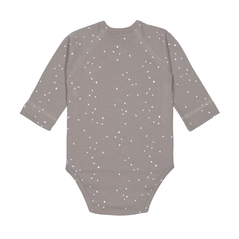 Lassig Organic Cotton Long Sleeve Kimono Bodysuit