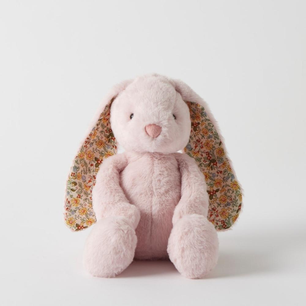 Jiggle & Giggle Medium Floral Bunny
