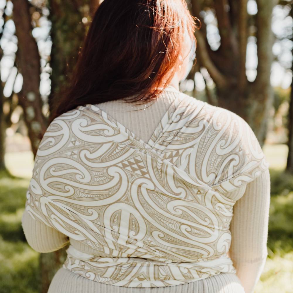 Hiwa & Awa Co Okooko Pepi Baby Wrap Carrier