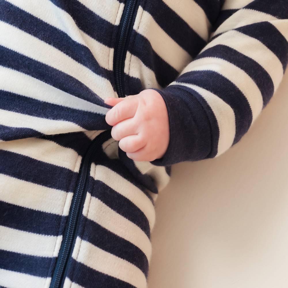 The Sleep Store Merino Zipsuit with Grippy Soles - Clearance