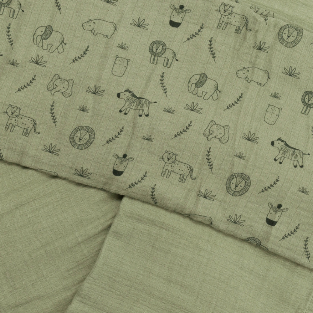 The Sleep Store Deluxe Muslin Swaddle 2pk