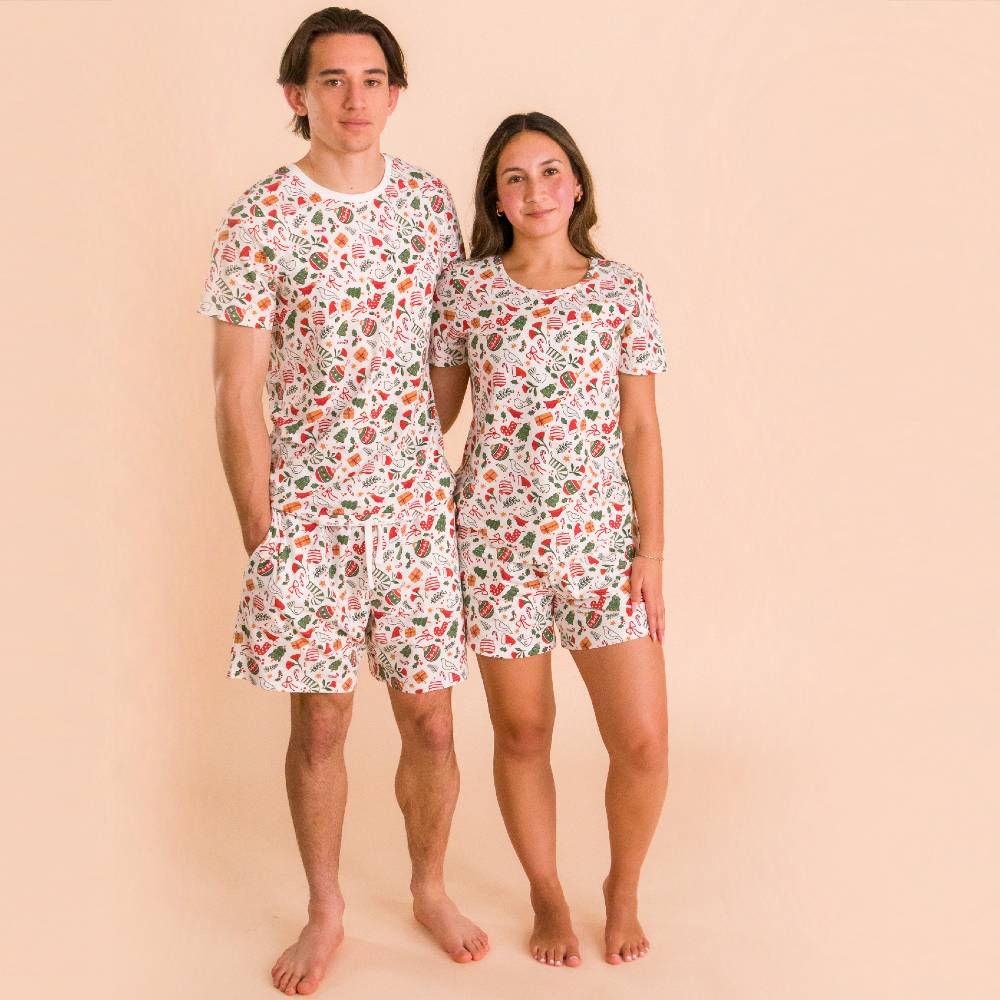 The Sleep Store 'Christmas Collection' Adult Scoop Neck PJ Top