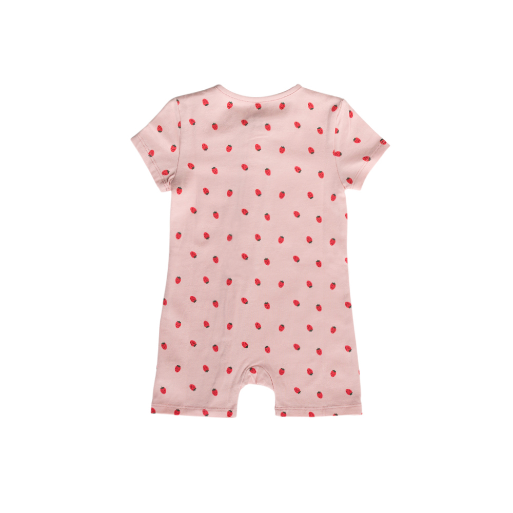 The Sleep Store Organic Cotton Shortie Zipsuit