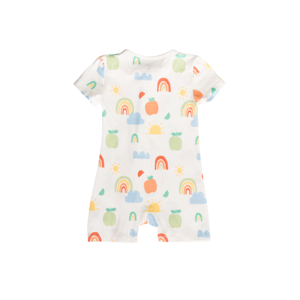 The Sleep Store Organic Cotton Shortie Zipsuit