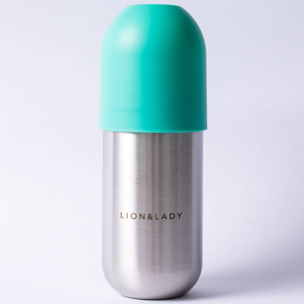 Lion & Lady 18/8 Stainless Steel Baby Bottle 350ml