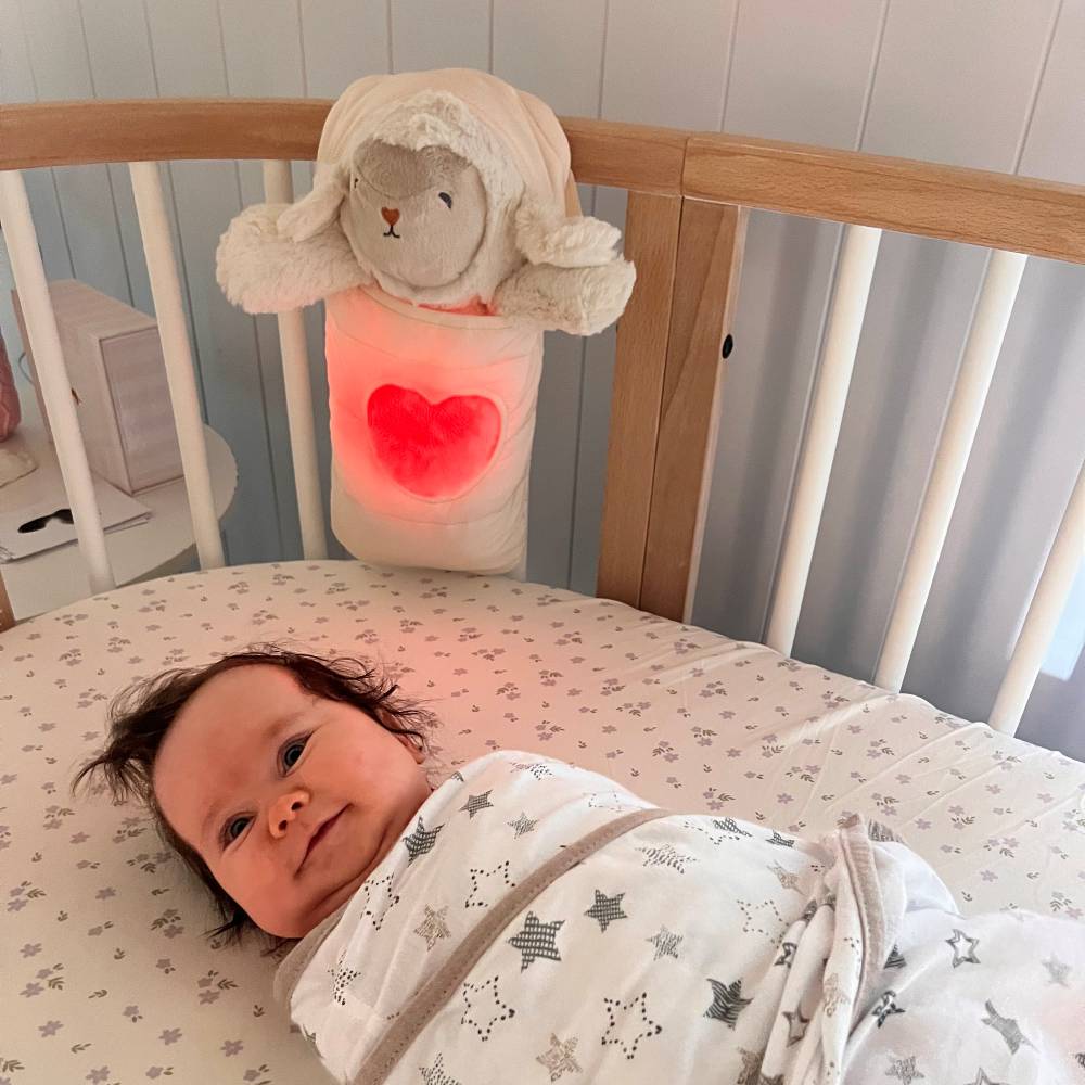 The Sleep Store Glow Friends - Loulou Lamb with Rechargeable Sound & Light
