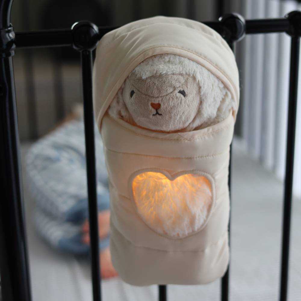 The Sleep Store Glow Friends - Loulou Lamb with Rechargeable Sound & Light
