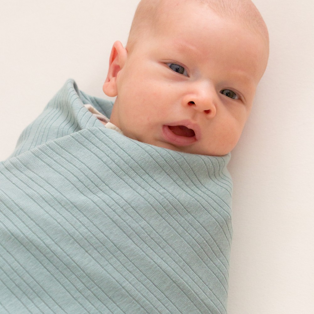 Woolbabe Merino/Organic Cotton Swaddle Blanket - Daydream Collection