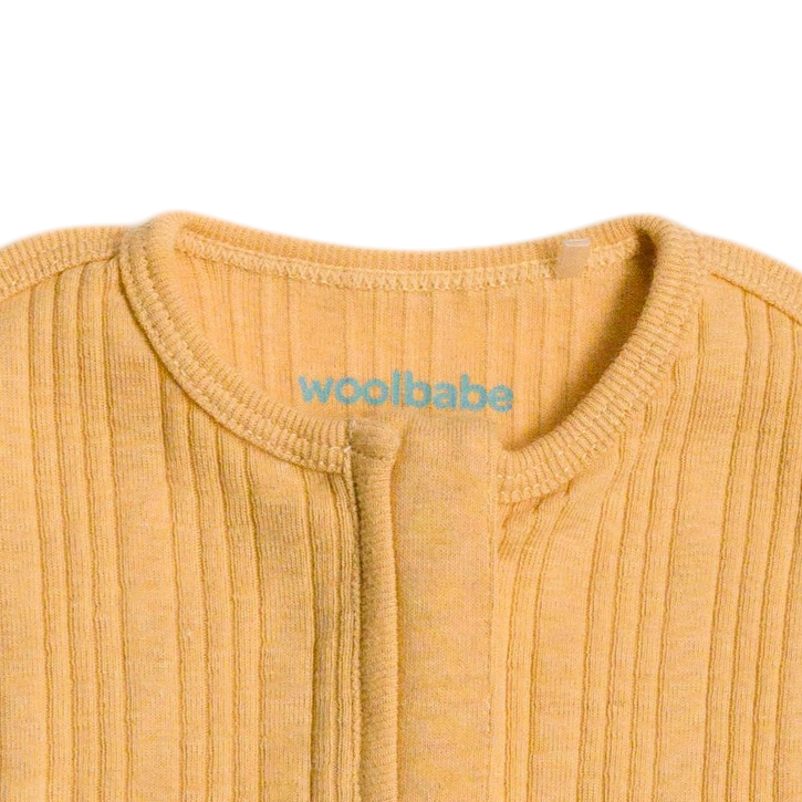 Woolbabe Organic Cotton/Merino Fitted Zip Swaddle