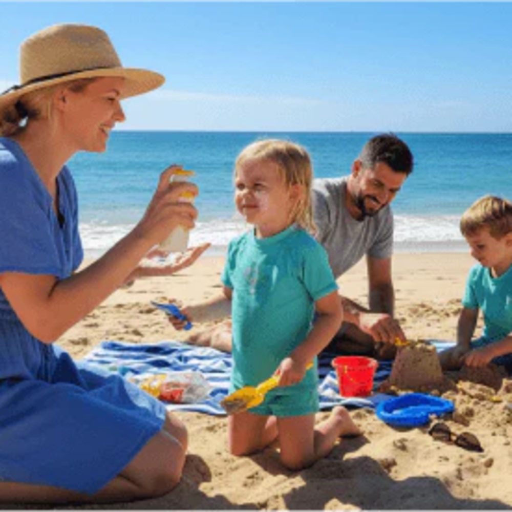 Little Urchin KIDS Natural Clear Zinc Sunscreen SPF50+