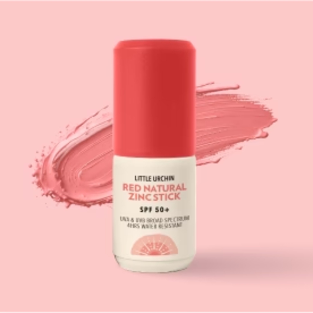 Little Urchin RED Natural Zinc Stick SPF50+