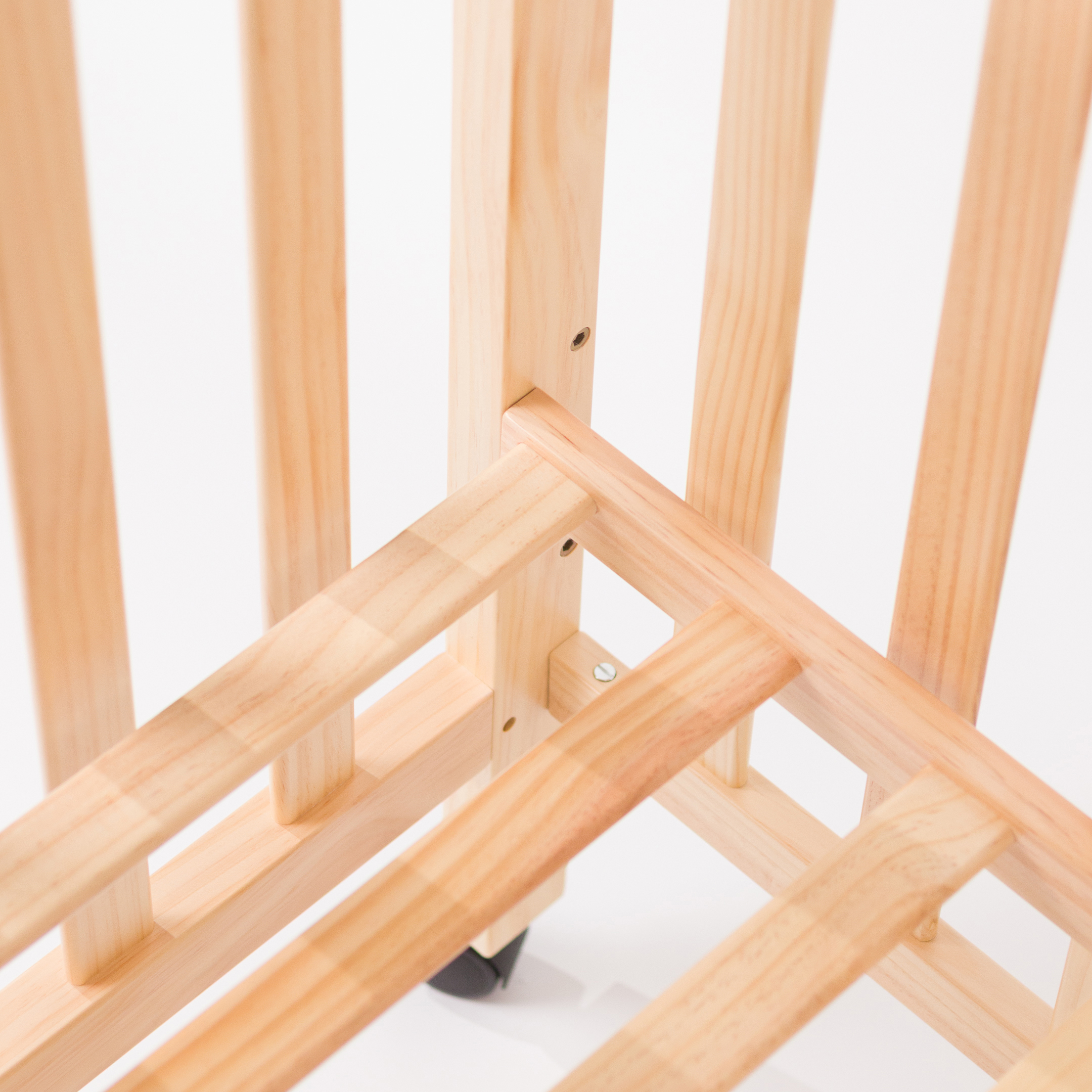 The Sleep Store Frank Cot Mini 4 in 1 with Toddler Conversion Kit