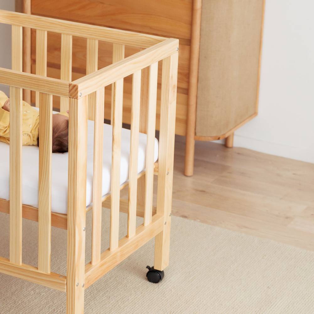 The Sleep Store Frank Cot Mini 4 in 1 with Toddler Conversion Kit
