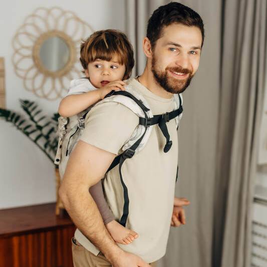 Lenny Lamb Preschool Size Onbuhimo PRO - Jacquard | Out & About