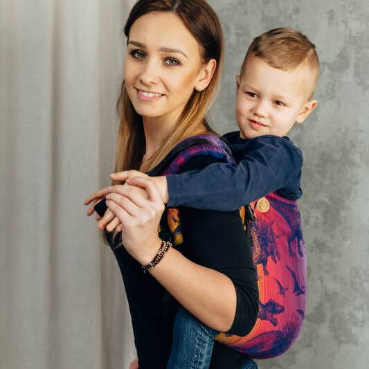 Lenny Lamb Preschool Size Onbuhimo PRO - Jacquard