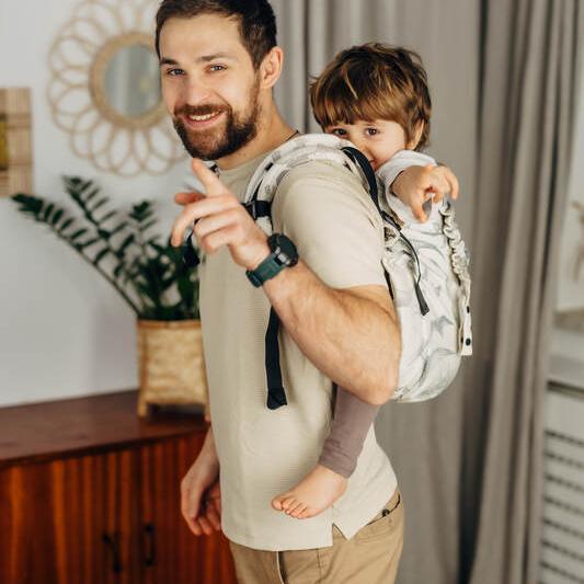 Lenny Lamb Preschool Size Onbuhimo PRO - Jacquard