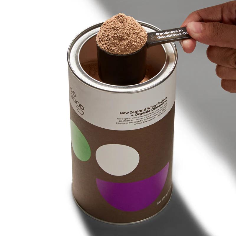 Go Good Whey Protein Powder + Organic Chocolate