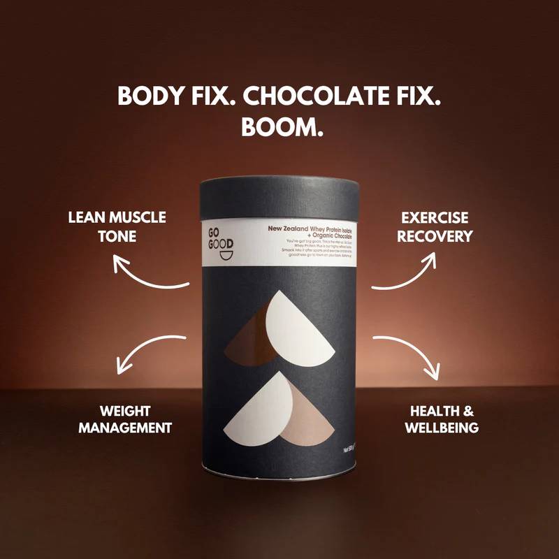 Go Good Whey Protein Isolate + Organic Chocolate