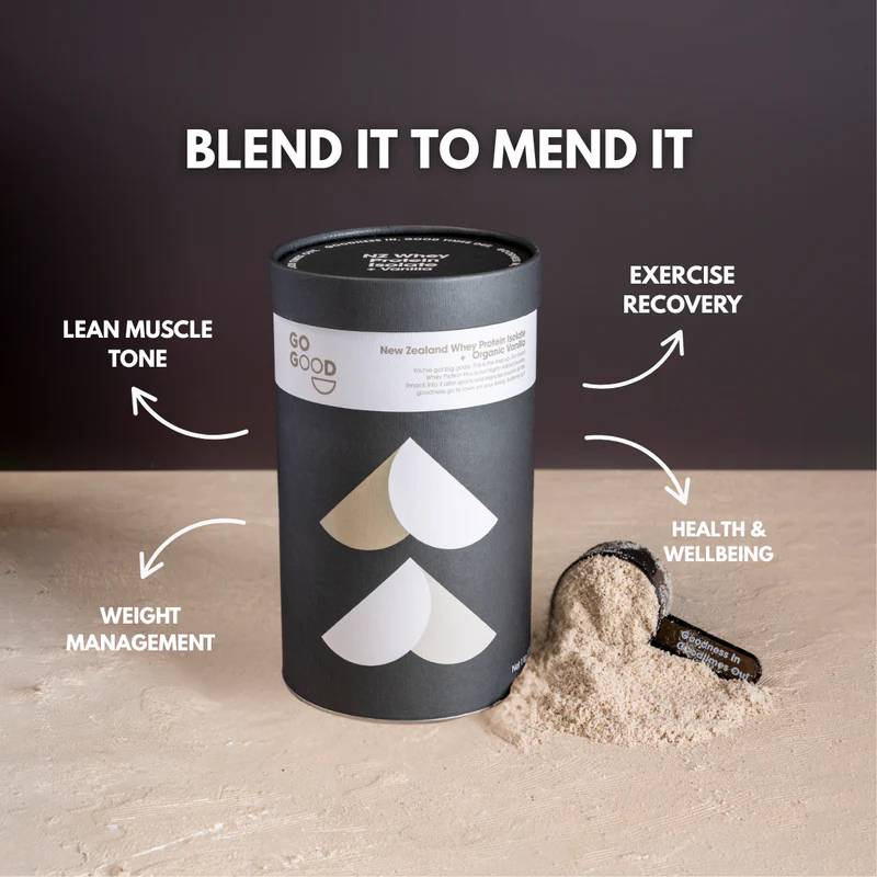 Go Good Whey Protein Isolate + Organic Vanilla