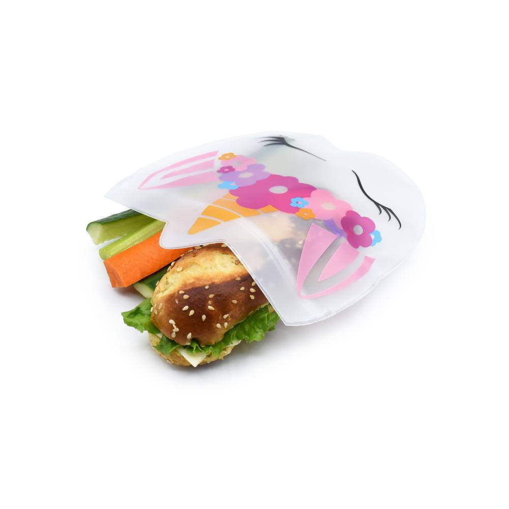 Melii PEVA Reusable Snack Bags 6pk