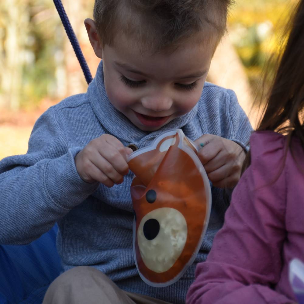 Melii PEVA Reusable Snack Bags 6pk