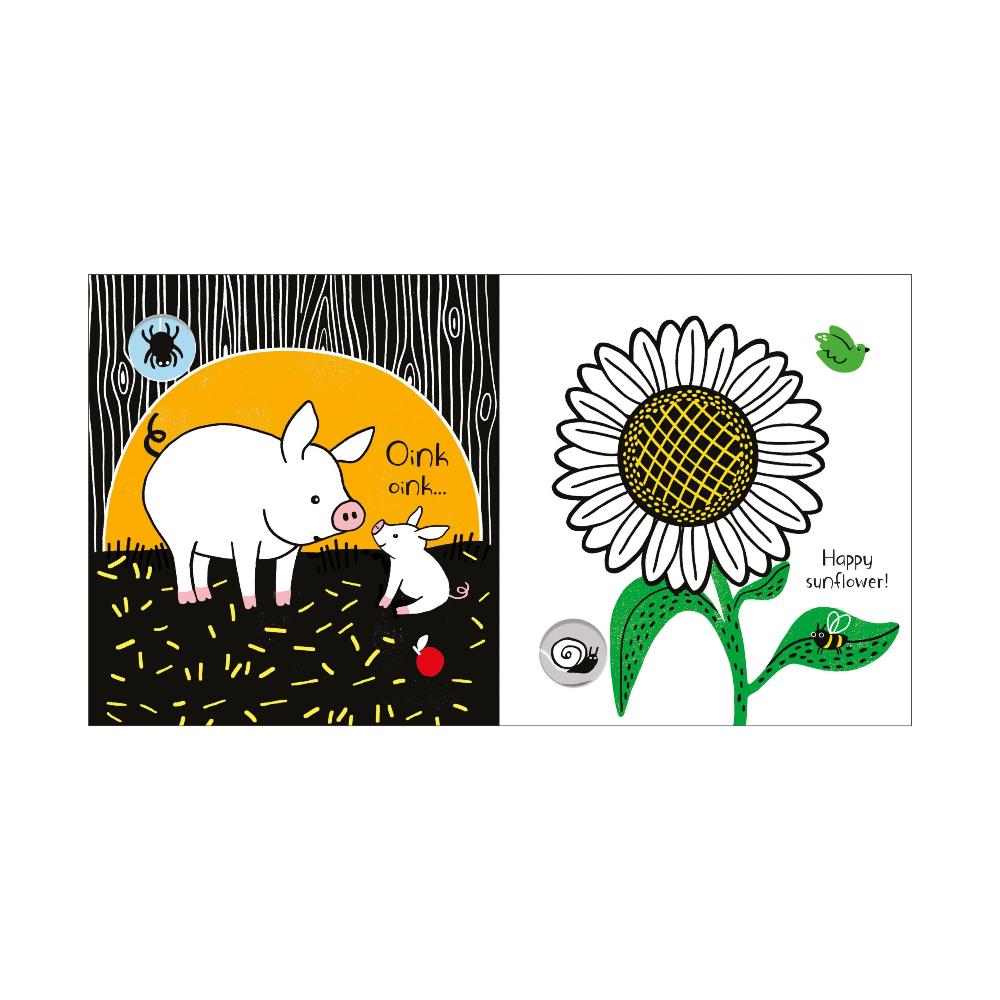 Usborne Baby's Black & White Books - Farm