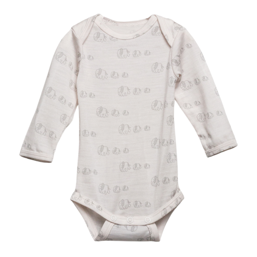 The Sleep Store All Seasons Merino/Tencel Long Sleeve Bodysuit 3pk