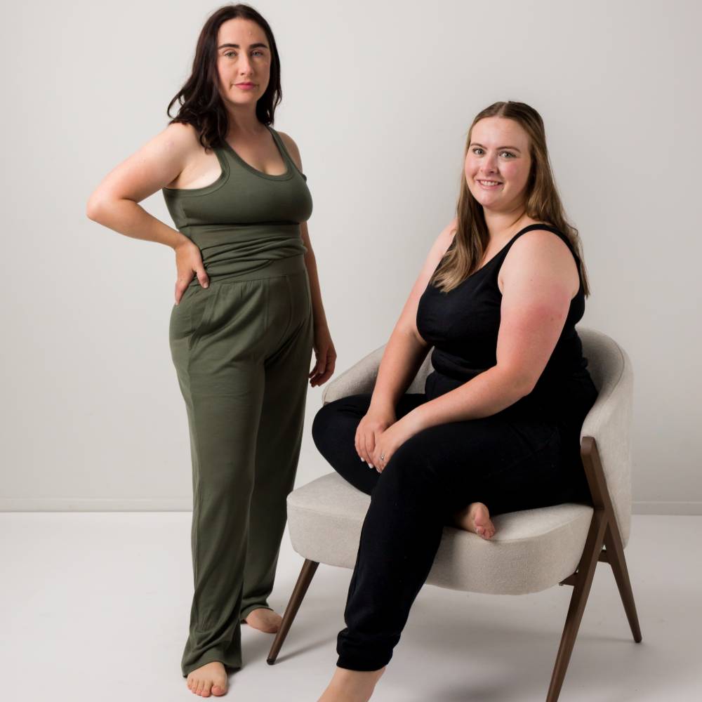 The Sleep Store All Seasons Merino/Tencel Breastfeeding Singlet