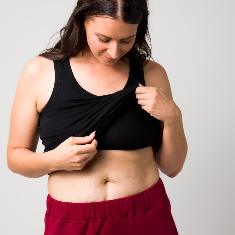 The Sleep Store All Seasons Merino/Tencel Shelf Bra Singlet